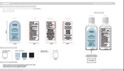 Label (Foundation Hand Sanitiser Screw Top Usa   Blue Spec Page 001)
